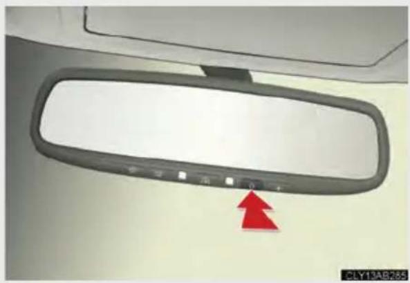 LEXUS IS F (2010) - Anti-glare inside rear view mirror - 1