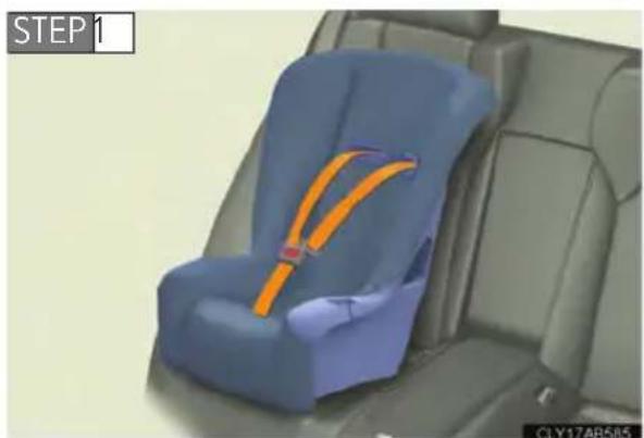 LEXUS IS F (2010) - Forward facing — Convertible seat - 1