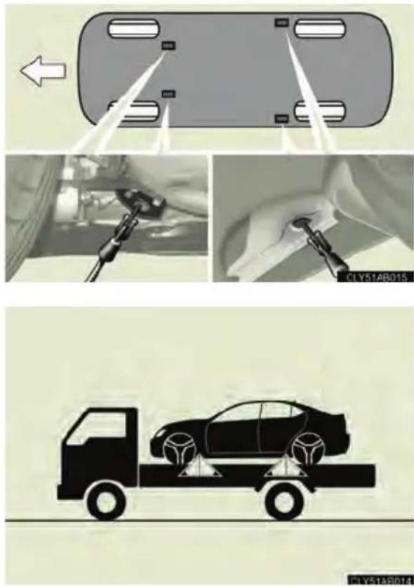 LEXUS IS F (2010) - Using a flat bed truck - 1