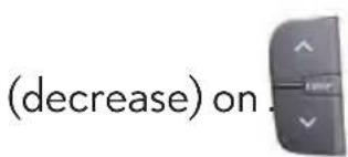 (decrease) on.