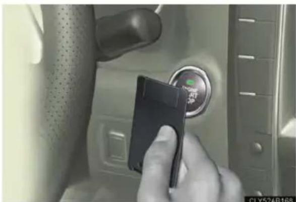 LEXUS IS F (2010) - Changing "ENGINE START STOP" switch modes and starting the engine - 2