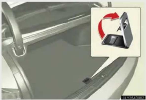 LEXUS IS F (2010) - Luggage mat - 1