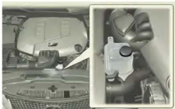 LEXUS IS F (2010) - Engine coolant - 1
