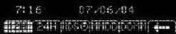 SAAB 9-5 (2009) - Time and date display - 1