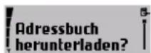 QUICKMILL 810 - Telefonbucheinträge vom Mobiltelefon laden - 1