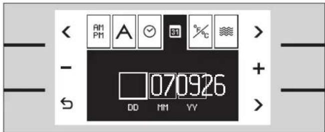 GAGGENAU BS 275 - Uhrzeit einstellen - 1
