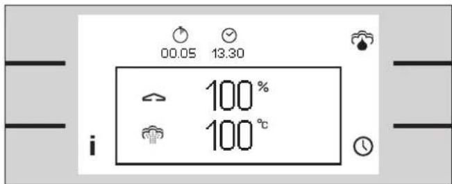 00.05 13.30 100% 100°