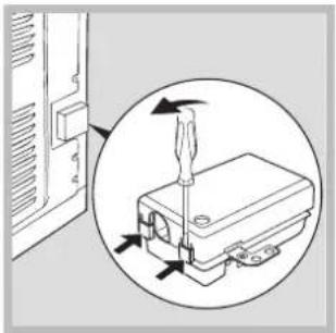 HOTPOINT Deco FHR 540 (AN)/HA - Monteren voedingskabel - 1