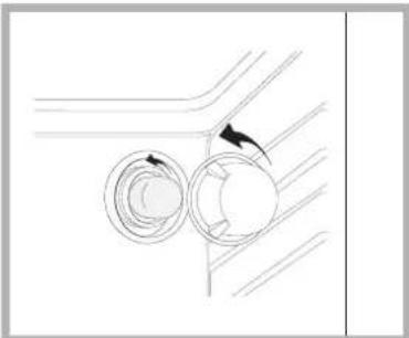 HOTPOINT Luce FK 61 X/HA - Lampe ersetzen - 1