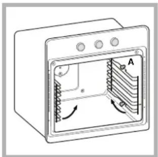 HOTPOINT KKQ 61 (K)/HA - Замена лампочки - 2
