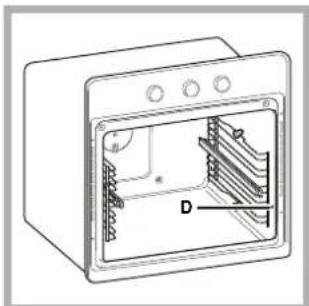 HOTPOINT FKQ 89EL .20 (K)/HA - Крепление комплекта выдвижных направляющих - 3