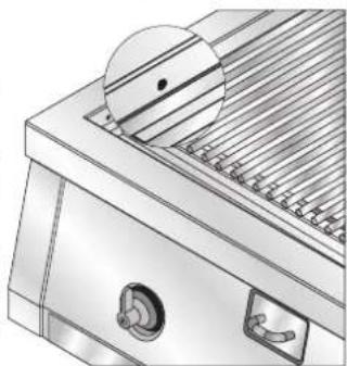 SMEG BQ91TDE - Manuelles Zünden der Brenner (nur für die Brenner im Innern des Garraums) - 1