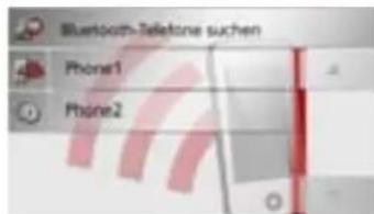 Bluetooth-Telefone suchen Phone1 Phone2