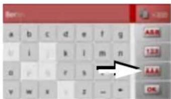 a b c d e f g 123 AAA OK