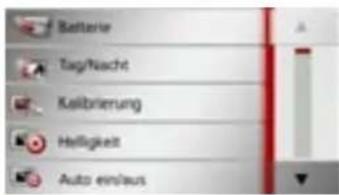 Batterie Tag/Nacht Kallbrierung Helligkeit Auto einslaus