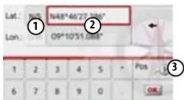 Lat: N48*46'27.186* Lon: 09*10'51.088* 1 2 3 4 5 - Pos 6 7 8 9 0 OK