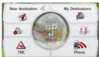 New destination My Destinations TMC Phone