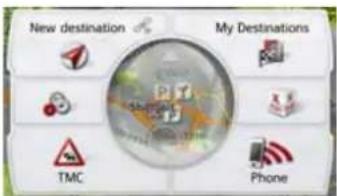 New destination My Destinations TMC Phone