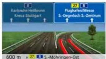 BECKER Ready 45 EU19 - Map display with Junction view - 1