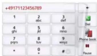 +49171123456789 1 2 3 abc def 4 5 6 ghi-jkl mno 7 8 9 pqrs tuv wxyz * 0 # Dial Phone book Pause