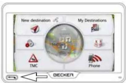 New destination My Destinations TMC Phone DECKER