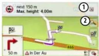 next 150 m Max. height: 4.00m ① ② 50 m In Der Au