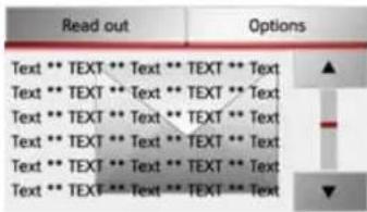 Read out Options Text ** TEXT ** Text ** TEXT ** Text Text ** TEXT ** Text ** TEXT ** Text Text ** TEXT ** Text ** TEXT ** Text Text ** TEXT ** Text ** TEXT ** Text Text ** TEXT ** Text ** TEXT ** Text Text ** TEXT ** Text ** TEXT ** Text ▲ ▼
