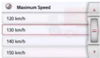 Maximum Speed 120 km/h 130 km/h 140 km/h 150 km/h