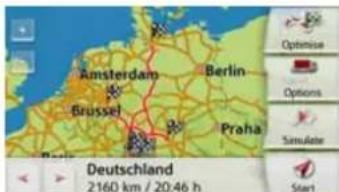 Amsterdam Berlin Brussel Praha Deutschland 2160 km / 20:46 h Start