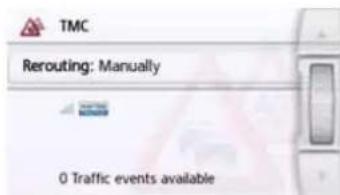 TMC Rerouting: Manually 0 Traffic events available