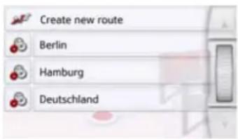 Create new route Berlin Hamburg Deutschland