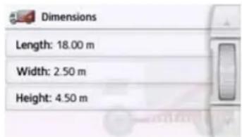 Dimensions Length: 18.00 m Width: 2.50 m Height: 4.50 m