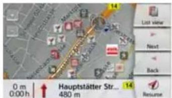 Hauptstätter Str... 480 m 14 List view Next Back Resume 0 m 0:00 h