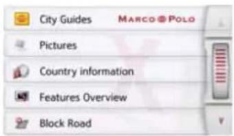 City Guides MARCO@POLO Pictures Country information Features Overview Block Road