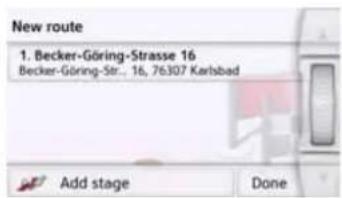New route 1. Becker-Göring-Strasse 16 Becker-Göring-Str. 16, 76307 Karlsbad Add stage Done