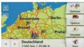 Amsterdam Berlin Brussels Praha Deutschland 2160 km / 20:46 h Start
