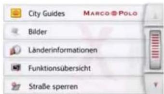 City Guides MARCO POLO Bilder Länderinformationen Funktionsübersicht Straße sperren