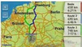 Hamburg Amsterdam Berlin Brüssel Praha Paris Beslar 658 km 4:21 h Route 2 690 km 4:46 h Route 3 748 km 7:17 h