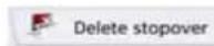 BECKER Tansit 45 - Deleting a stopover - 1