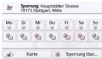 Sperrung: Hauptstätter Strasse 70173 Stuttgart, Mitte Mo Di Mi Do Fr Sa So Karte Sperrung lösc...