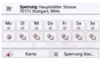 Sperrung: Hauptstätter Strasse 70173 Stuttgart, Mitte Mo Di Mi Do Fr Sa So Karte Sperrung lösc...