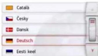BECKER Tansit 45 - Sprachauswahl aufrufen - 2