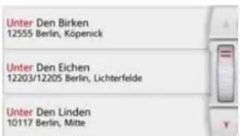 Unter Den Birken 12555 Berlin, Köpenick Unter Den Eichen 12203/12205 Berlin, Lichterfelde Unter Den Linden 10117 Berlin, Mitte
