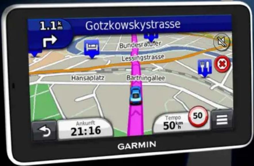 1.1km Gotzkowskystrasse Bundesratufer Lessingstrasse Hansaplatz Bartningallee Ankunft 21:16 Tempo 50km h 50 GARMIN