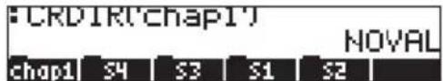 CRDIR('chap1') NOVAL chap1 S4 S3 S1 S2