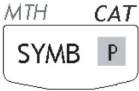 MTH CAT SYMB P