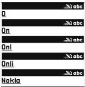 0 On Onl Onli Nokia