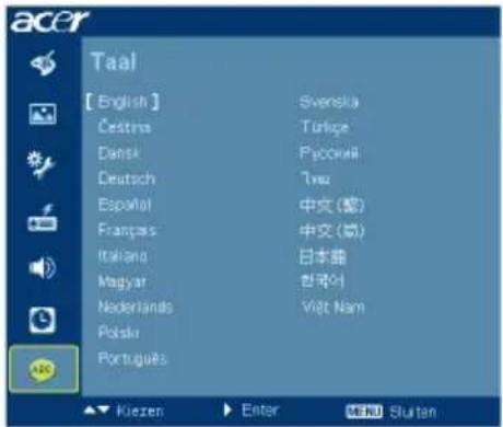 Taal [English] Svenska Cestna Tõnlope Dansk Pycowali Deutsch Tveu Español 中文(蒙) Franças 中文(蒙) Italiano 日本腊 Magyar 한국어 Nederlands Viêt Nam Polski Português