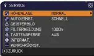 HITACHI CPRX93 - Menü OPT. - 4