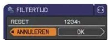 HITACHI CPX9GF - Aanduiding op het OSD (schermdisplay) - 2